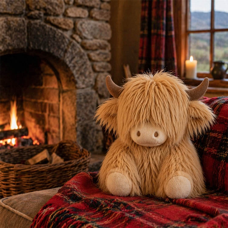 Λούτρινα παιχνίδια Highland Cow