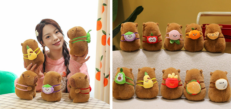 Cute Capybara Plushs