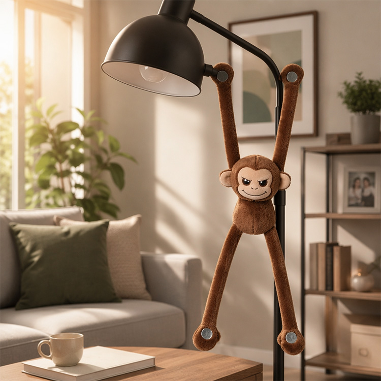 Παιχνίδι Magnetic Little Monkey βελούδινο