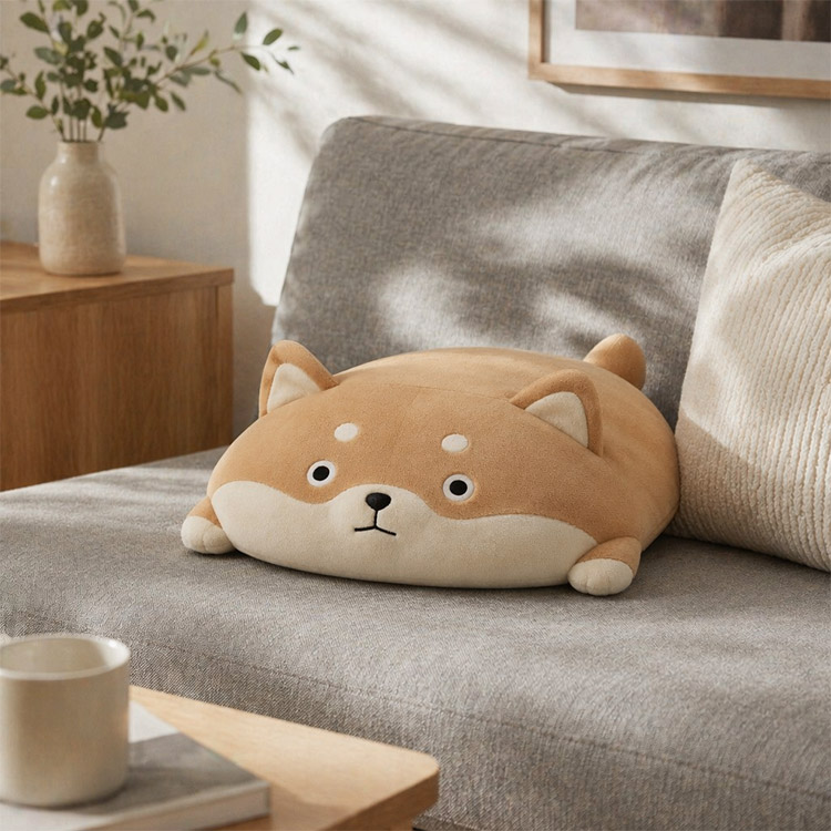 Λούτρινο μαξιλάρι Shiba Inu